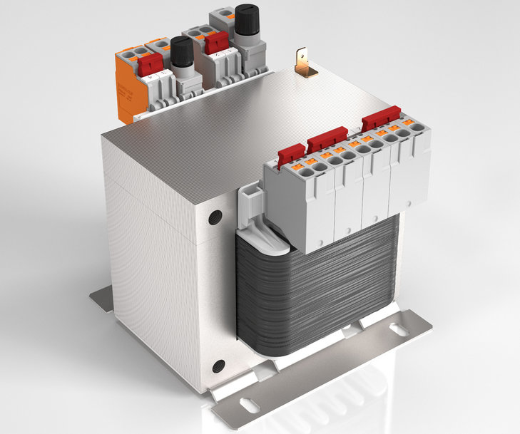 Conta-clip's New PTKS 4/SI transformer fuse terminals with push-in connection